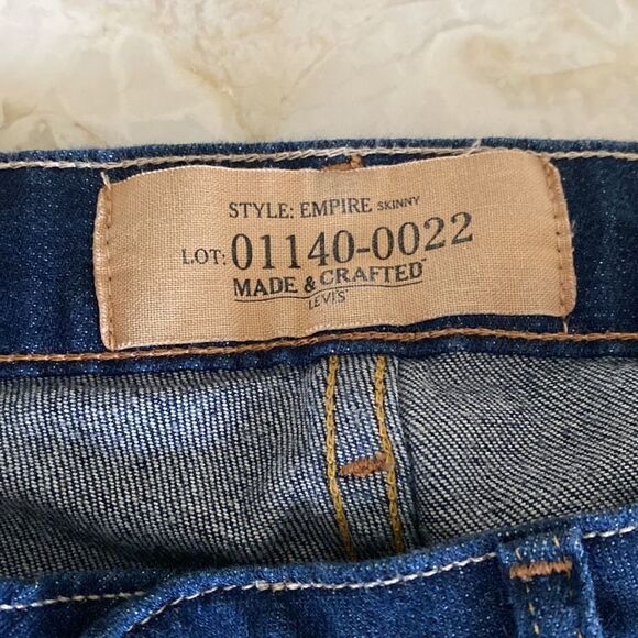 Levi’s Made & Crafted Empire Mid Rise Skinny Jeans - Picture 8 of 11